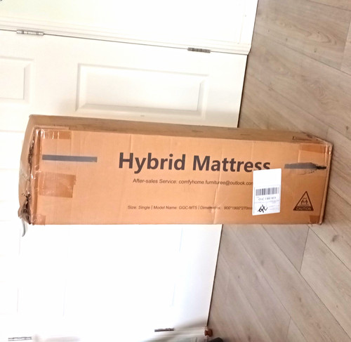 Single hybrid mattress - single,