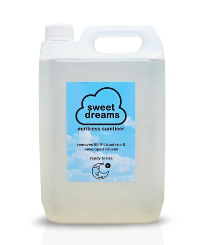Mattress and fabric - and, sanitiser