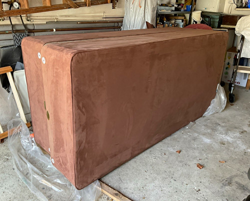 Brown single divan base of - divan, 2