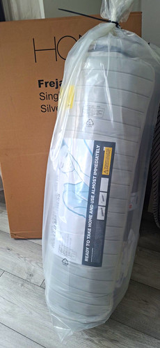 Homcom freja single mattress - single,