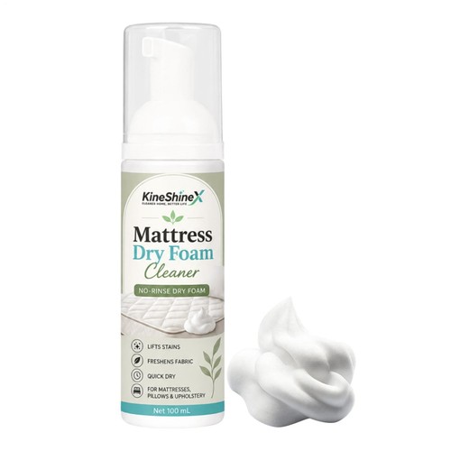 Mattress dry foam cleaner - cleaner, no